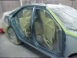 Painting a vehicle